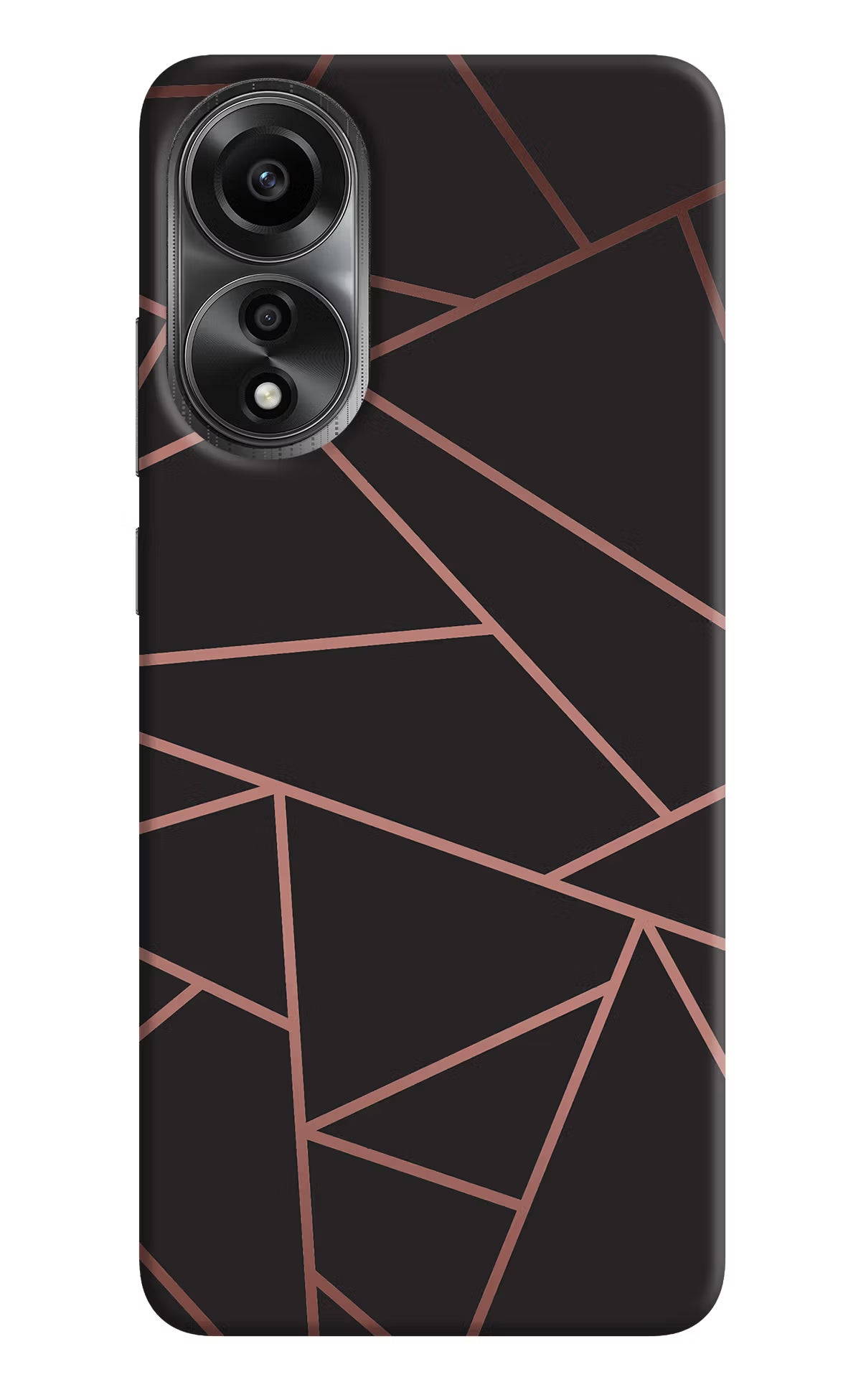 Geometric Pattern Oppo A78 4G Back Cover