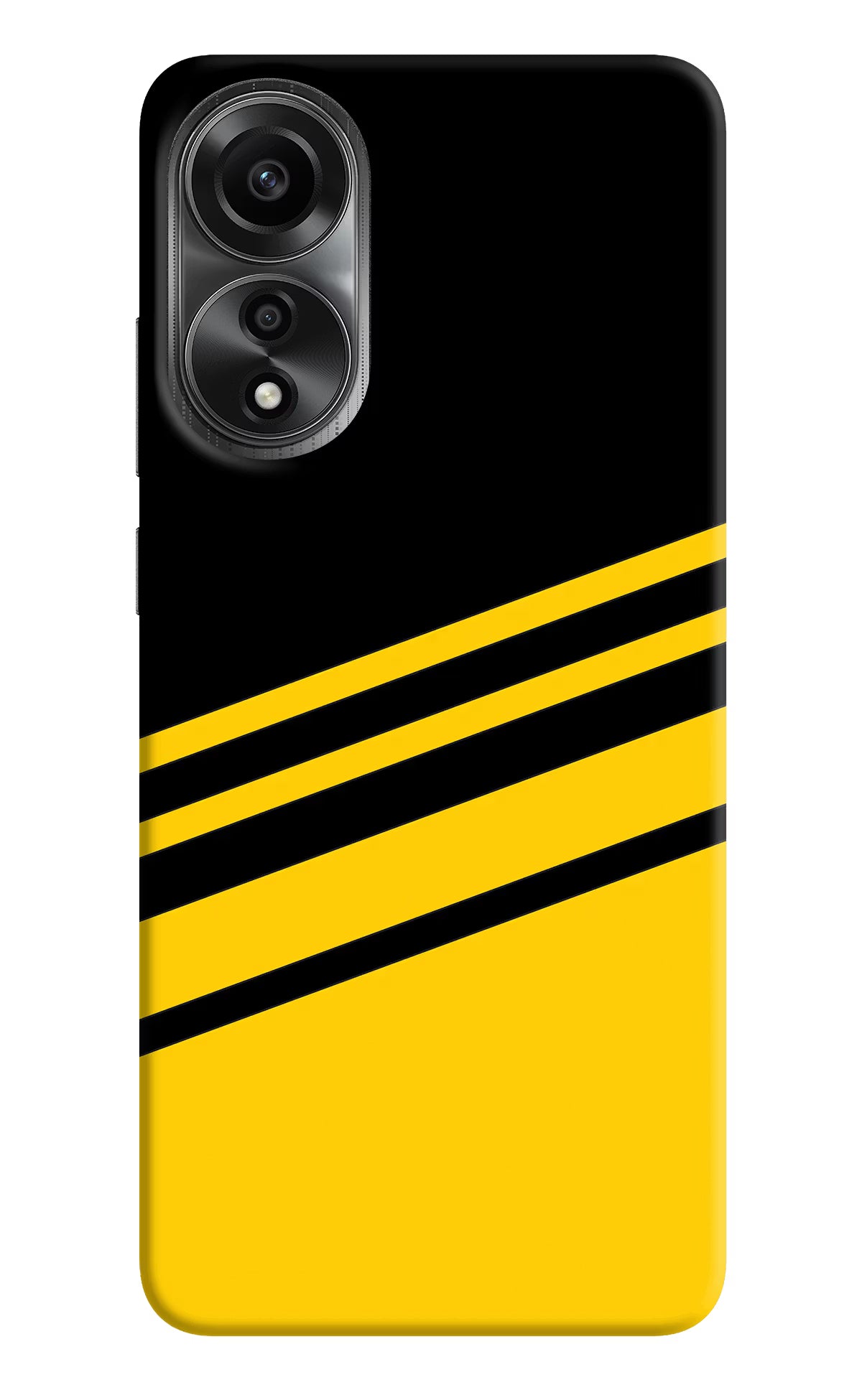 Yellow Shades Oppo A78 4G Back Cover
