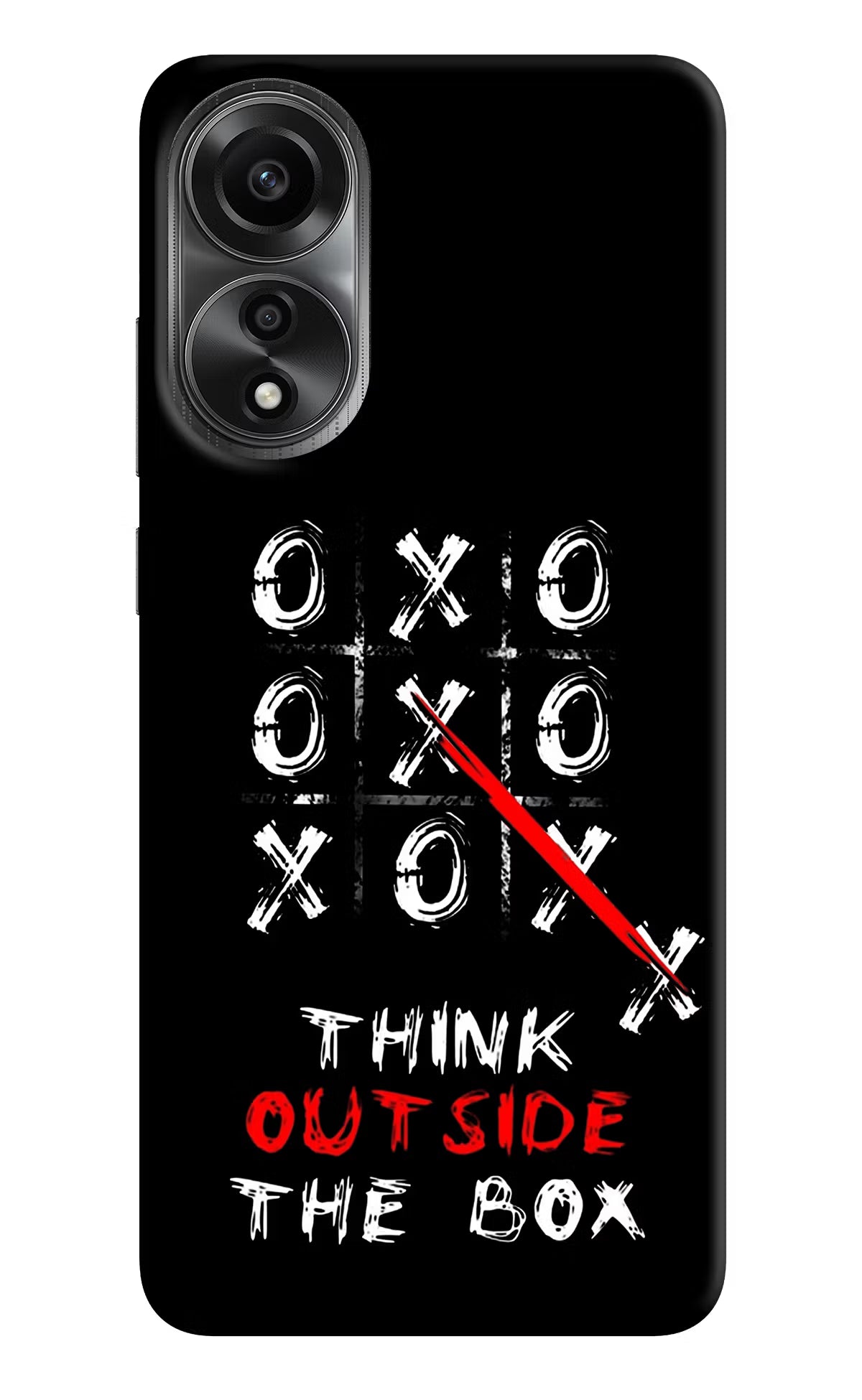 Think out of the BOX Oppo A78 4G Back Cover