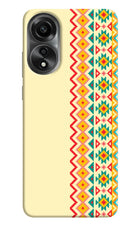 Ethnic Seamless Oppo A78 4G Hard Case Back Cover by Casekaro