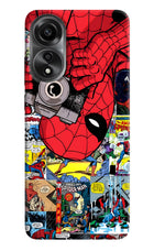 Spider Man Oppo A78 4G Hard Case Back Cover by Casekaro