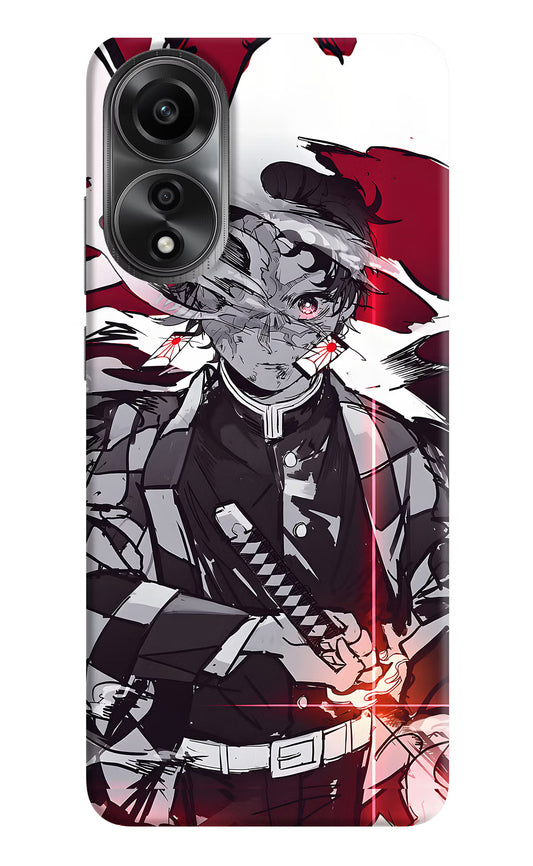 Demon Slayer Oppo A78 4G Back Cover