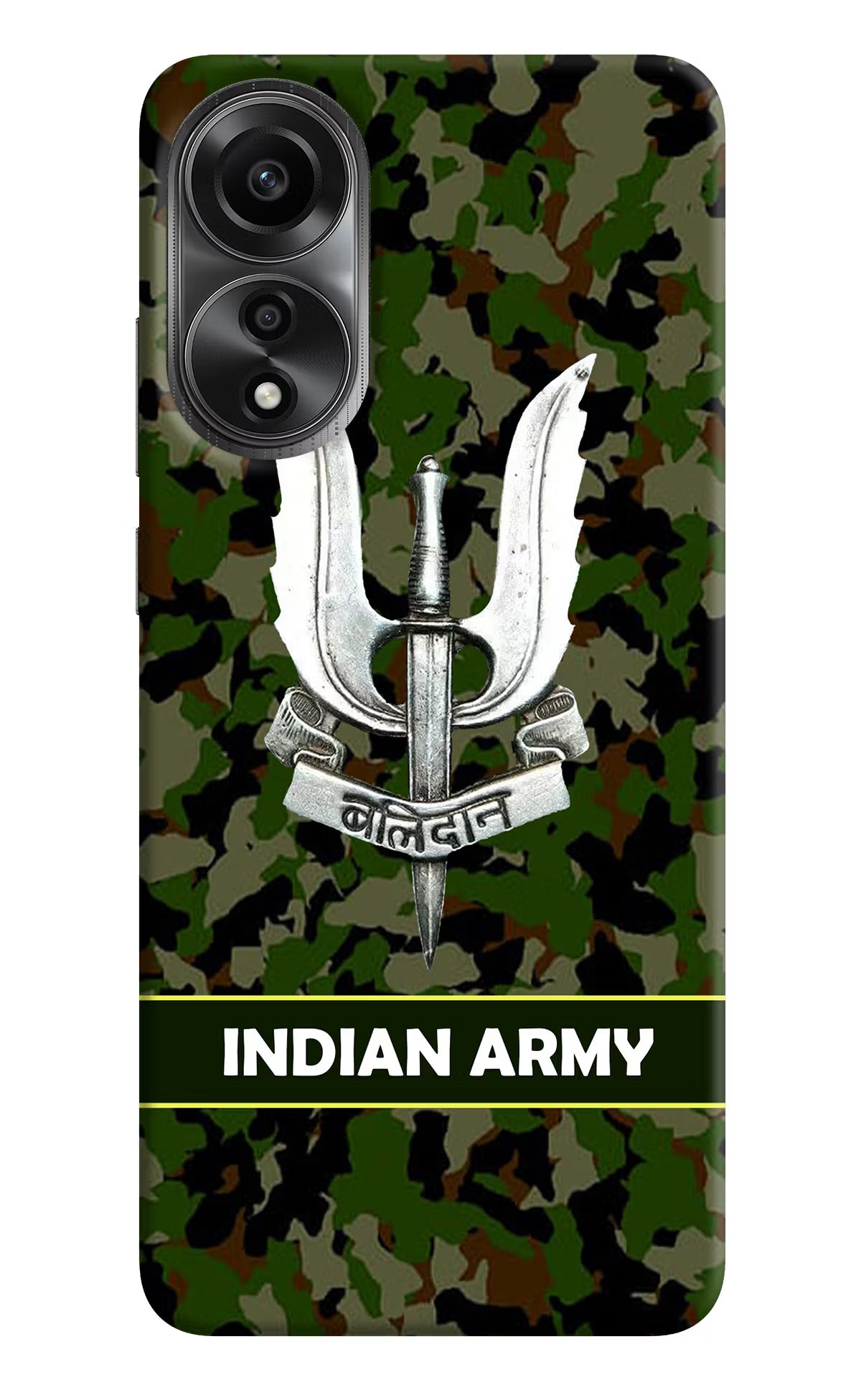 Balidan Indian Logo Oppo A78 4G Back Cover