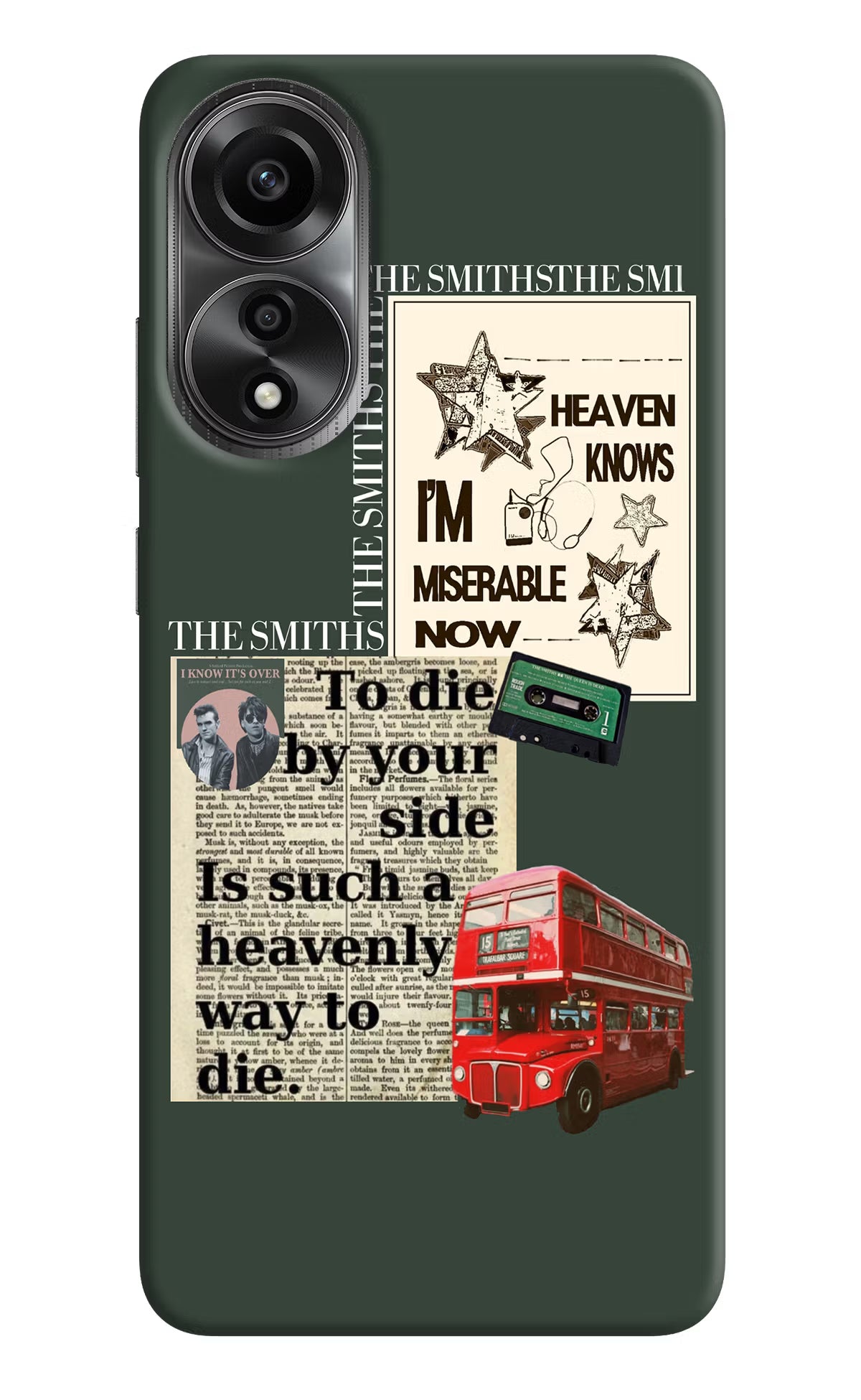 The Smiths Oppo A78 4G Back Cover