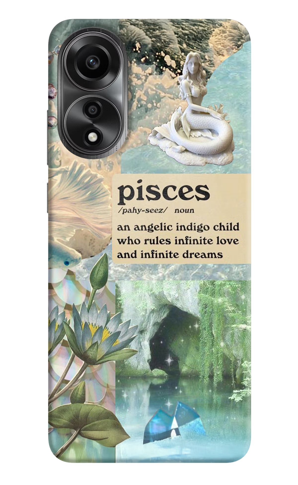Pisces Zodiac Oppo A78 4G Back Cover