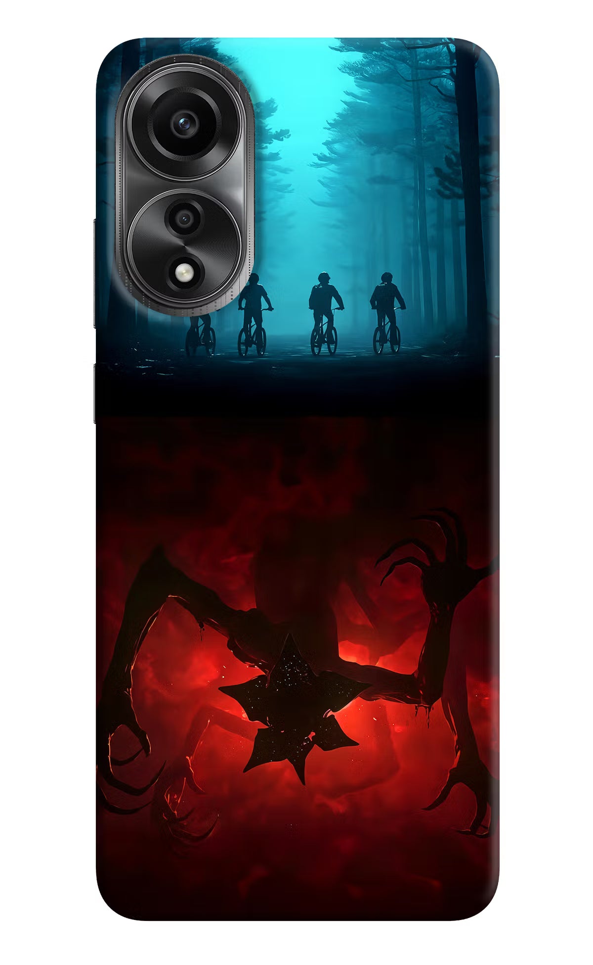 Ordinary Things Downside Up Oppo A78 4G Back Cover