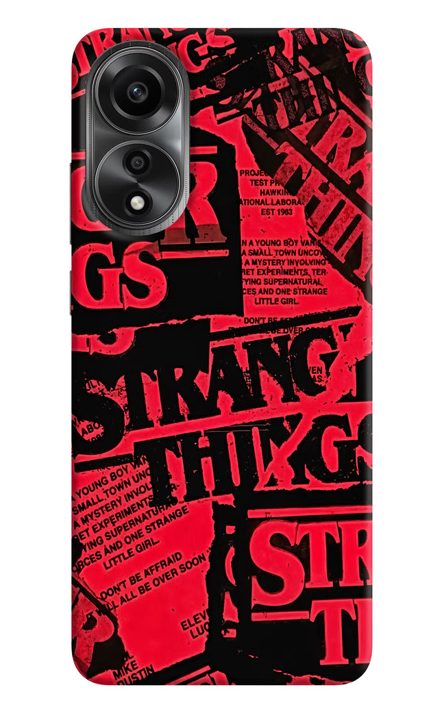 Ordinary Things Oppo A78 4G Back Cover
