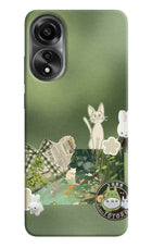 Aesthetic anime Oppo A78 4G Back Cover