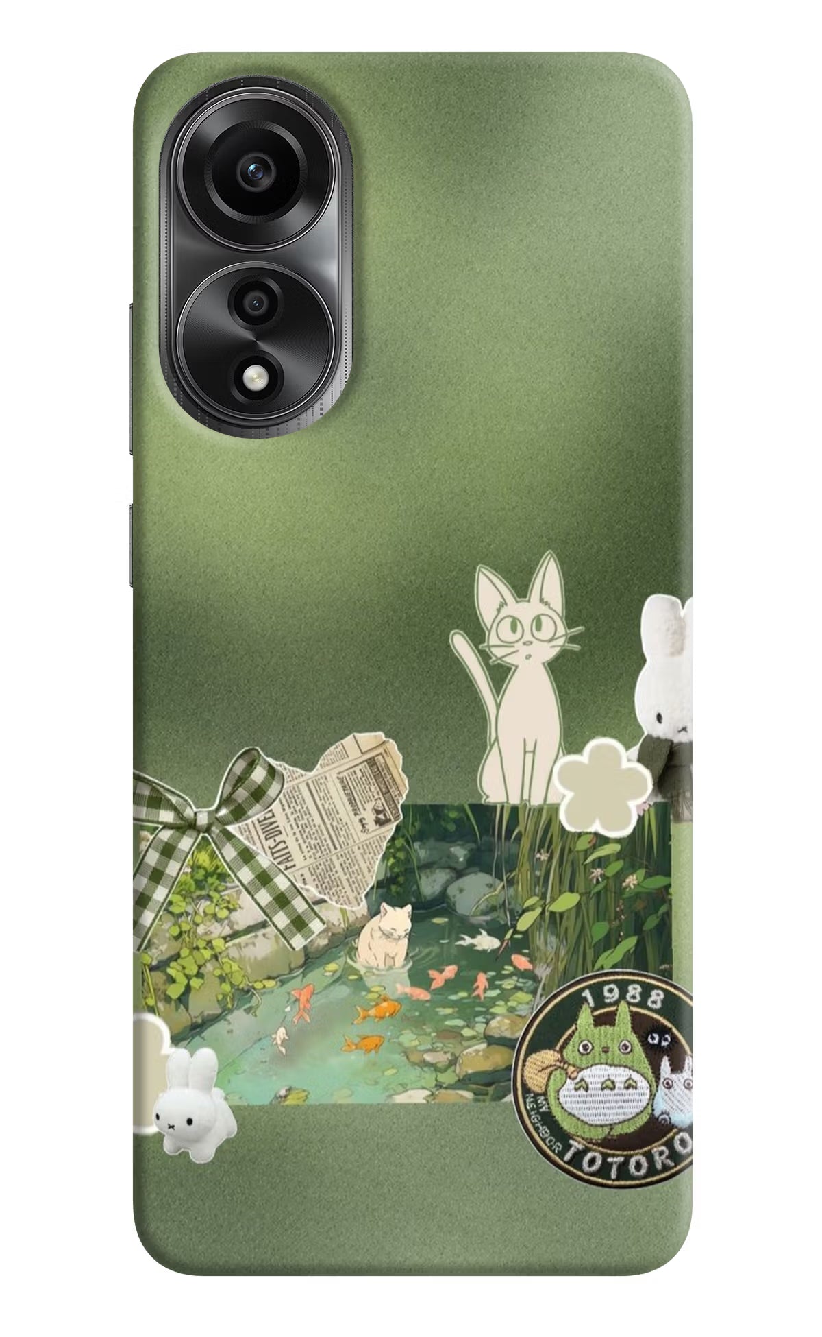 Aesthetic anime Oppo A78 4G Back Cover