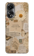 Vintage case Oppo A78 4G Back Cover