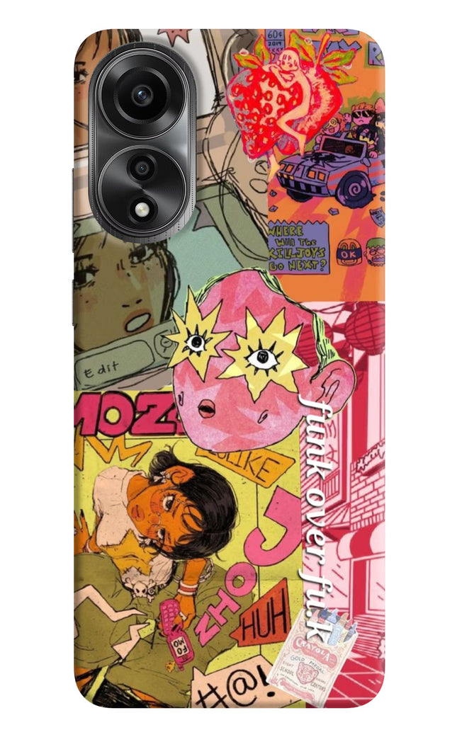 Funkover Oppo A78 4G Back Cover