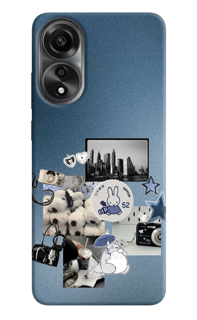 Miffy Oppo A78 4G Back Cover