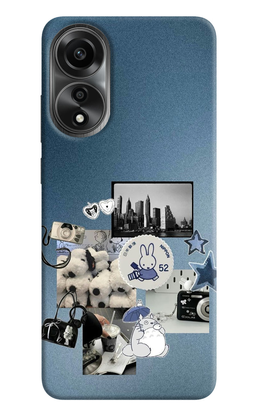 Miffy Oppo A78 4G Back Cover, Hard case