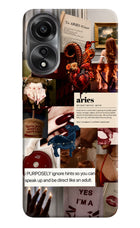 Zodiac Aries Oppo A78 4G Back Cover