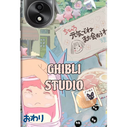 Studio Ghibli Oppo A78 4G Back Cover