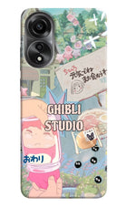 Studio Ghibli Oppo A78 4G Back Cover