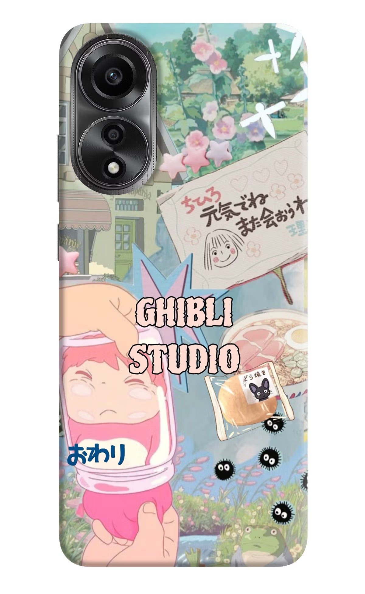 Studio Ghibli Oppo A78 4G Back Cover