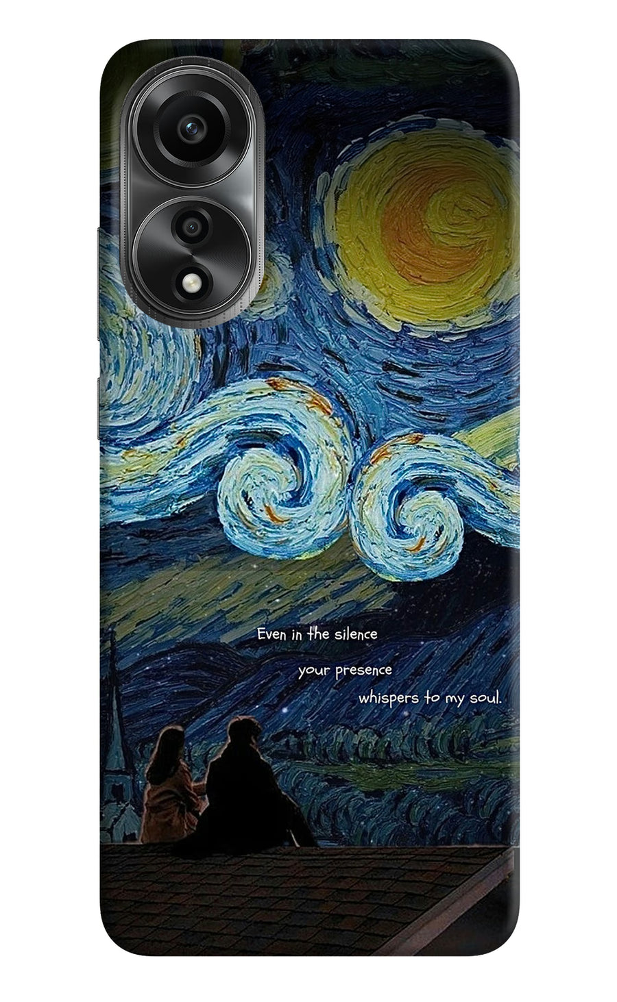 Softcore Oppo A78 4G Back Cover, Hard case