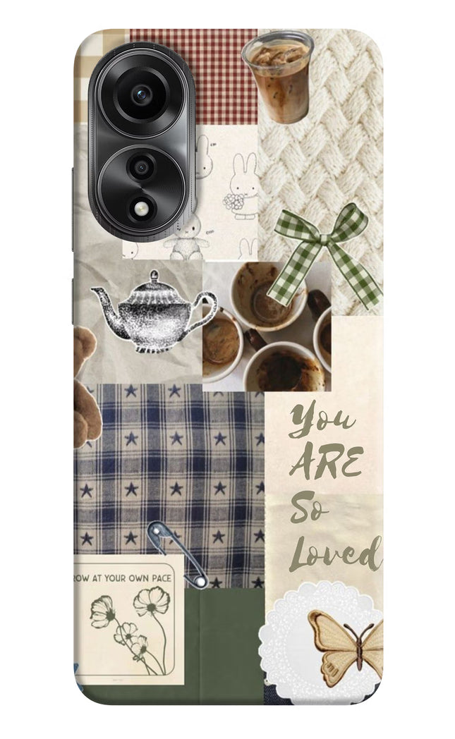 Cookie Oppo A78 4G Back Cover