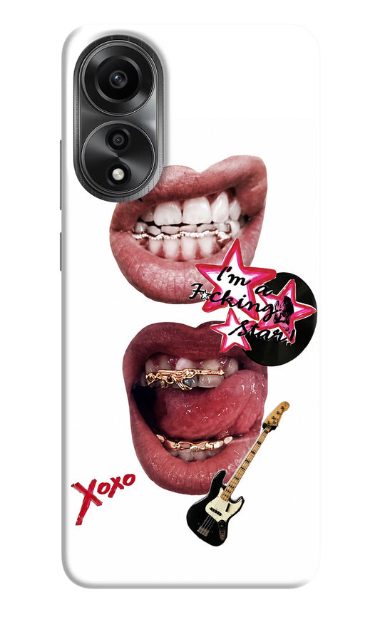 Rockstar Oppo A78 4G Back Cover