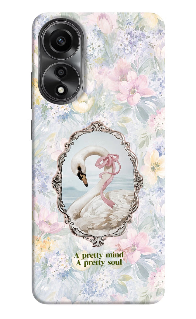Pretty Mind Pretty Soul Oppo A78 4G Back Cover