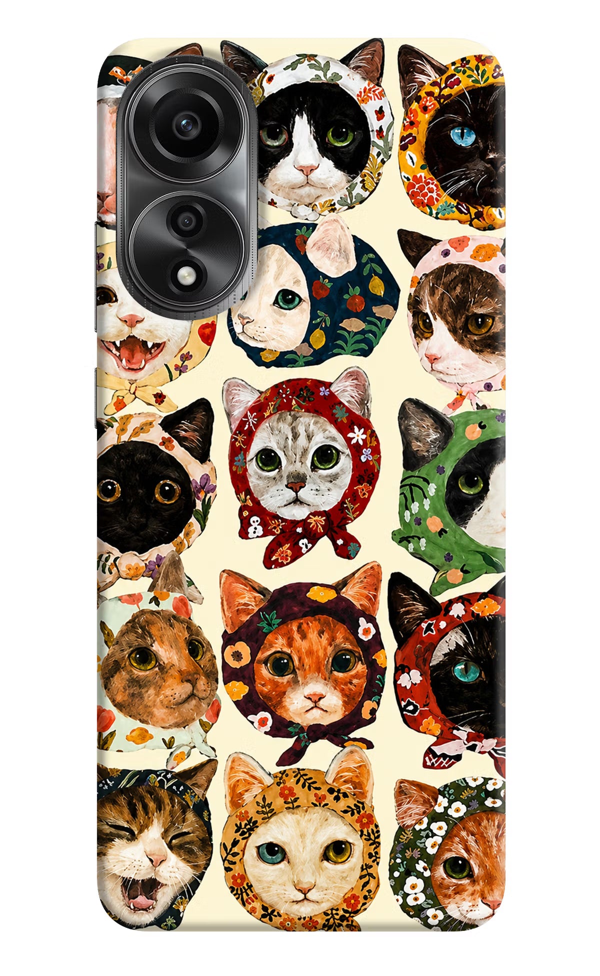 Cool Cat Oppo A78 4G Back Cover