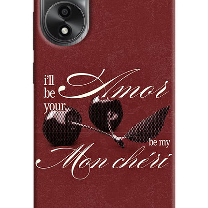 Velvet Cherry Oppo A78 4G Back Cover