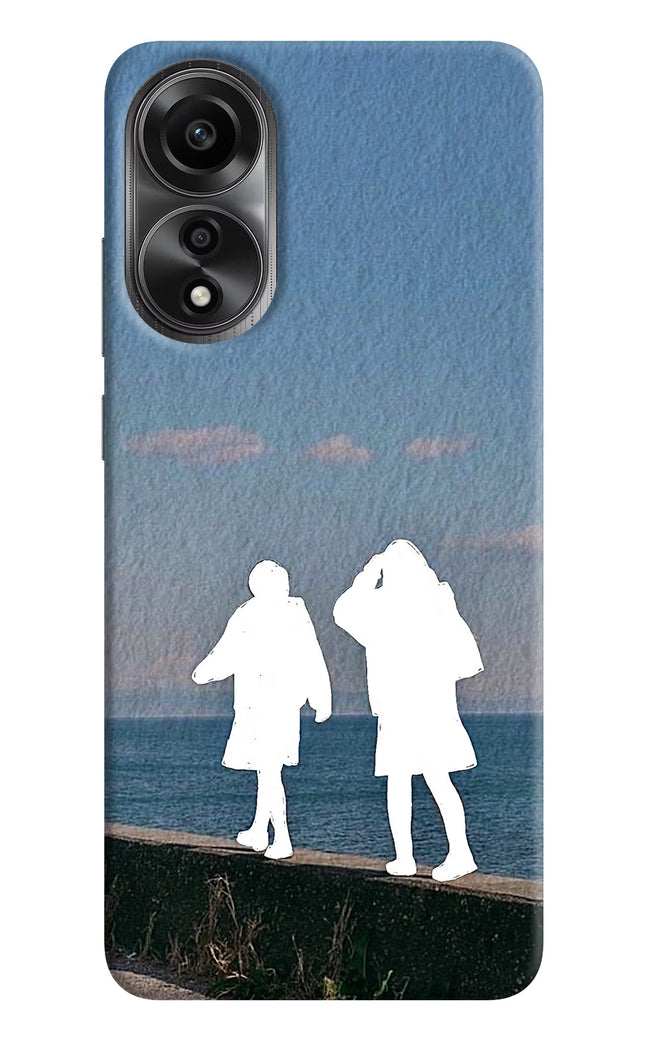Coastal Dream Oppo A78 4G Back Cover