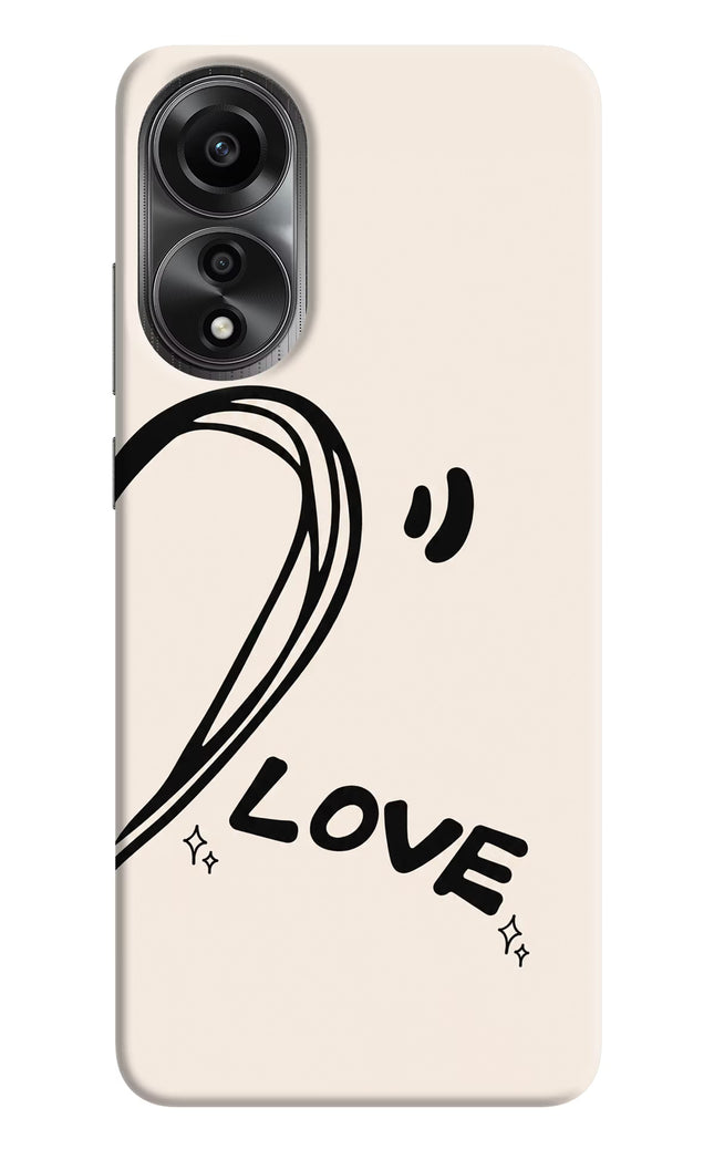 Soul Line Oppo A78 4G Back Cover