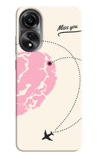 Miss Orbit Oppo A78 4G Back Cover