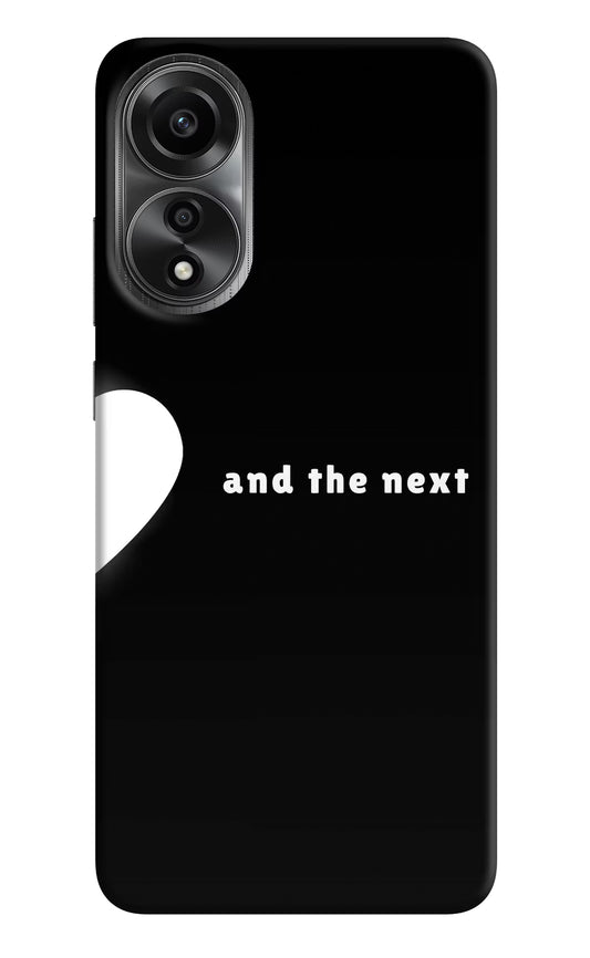 Next World Oppo A78 4G Back Cover
