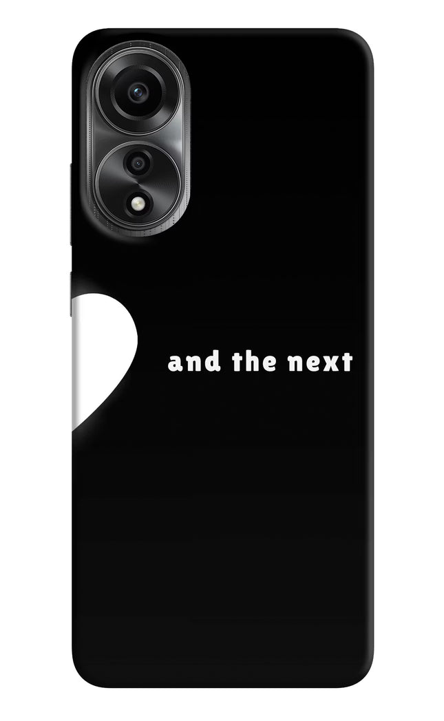 Next World Oppo A78 4G Back Cover