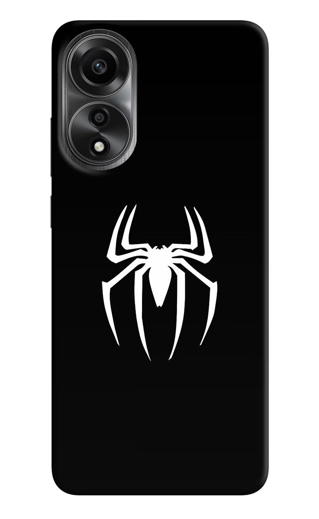 Miles Symbol Oppo A78 4G Hard Case Back Cover by Casekaro