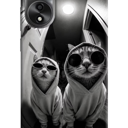 Hood Cats Oppo A78 4G Hard Case Back Cover by Casekaro