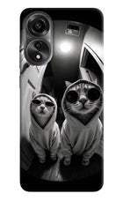 Hood Cats Oppo A78 4G Hard Case Back Cover by Casekaro
