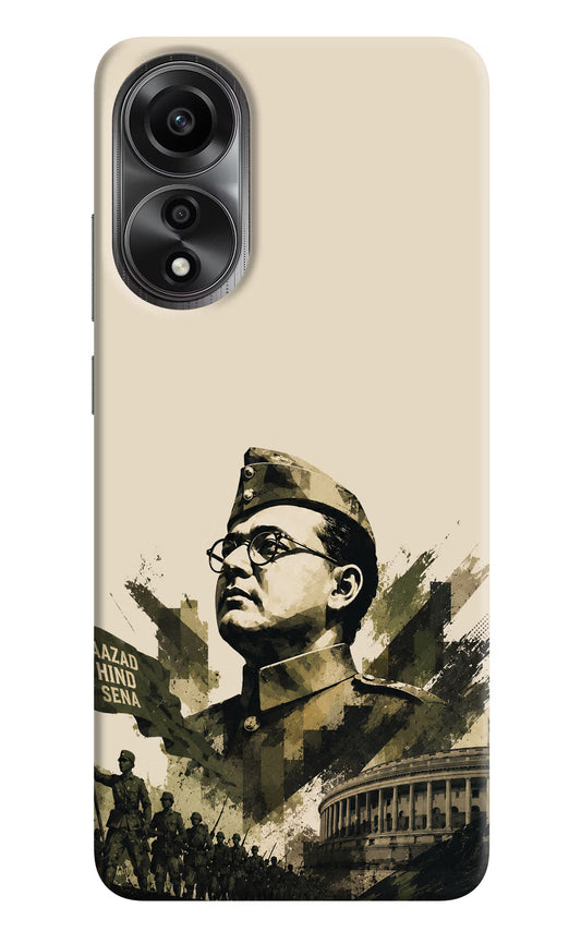 Netaji Rising Oppo A78 4G Back Cover
