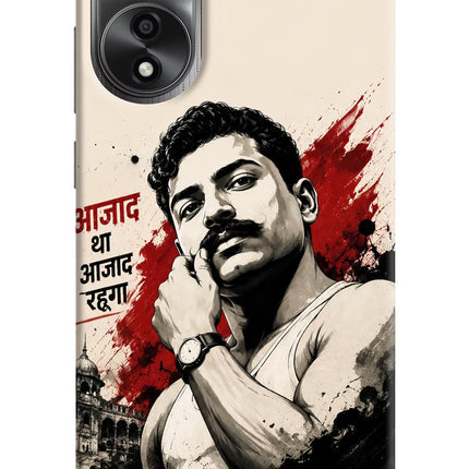 Chandrashekhar Azad Fearless Oppo A78 4G Hard Case Back Cover by Casekaro
