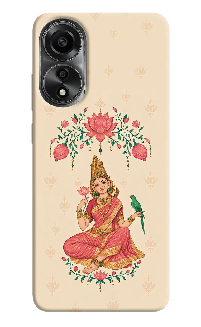 Goddess Lakshmi Oppo A78 4G Hard Case Back Cover by Casekaro