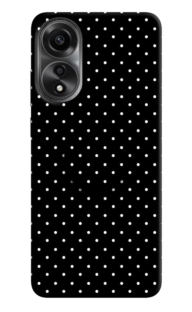 White Dots Oppo A78 4G Pop Case