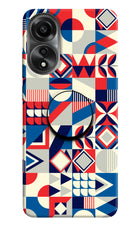 Colorful Pattern Oppo A78 4G Pop Case by Casekaro