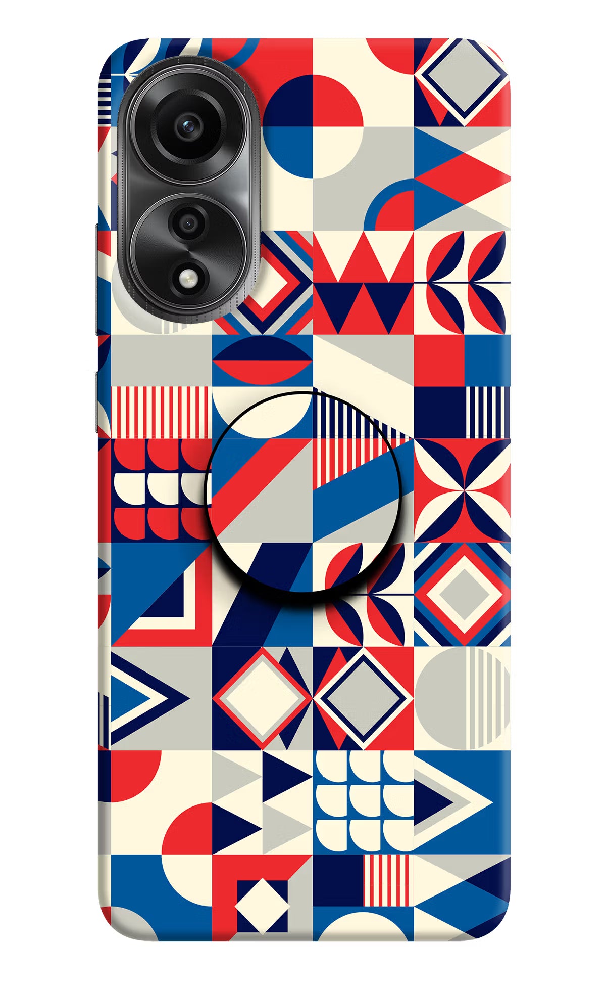 Colorful Pattern Oppo A78 4G Pop Case