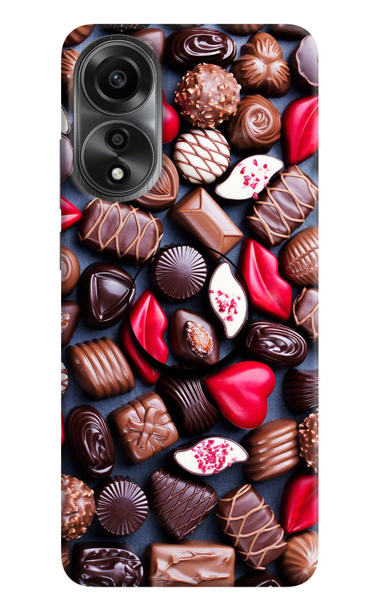 Chocolates Oppo A78 4G Pop Case
