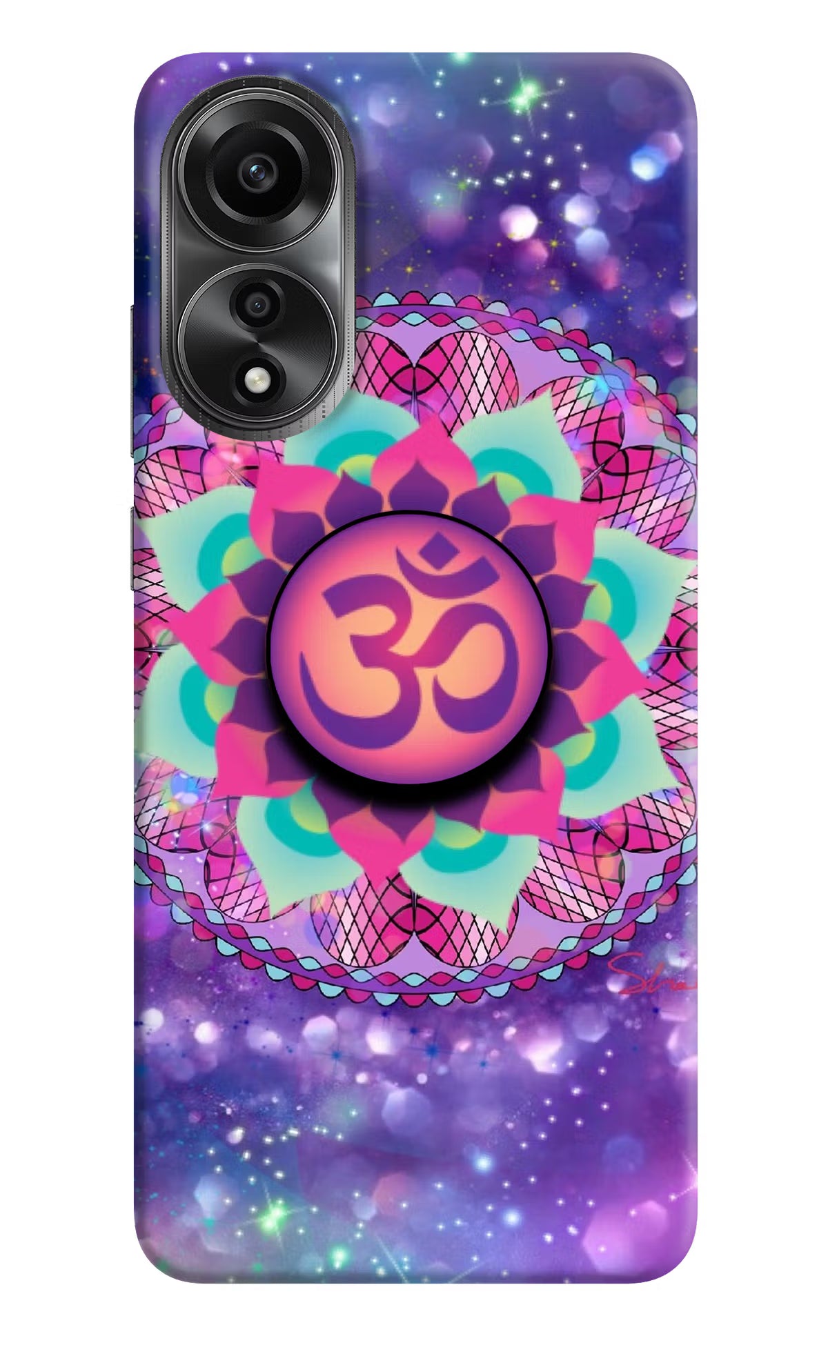 Om Purple Oppo A78 4G Pop Case