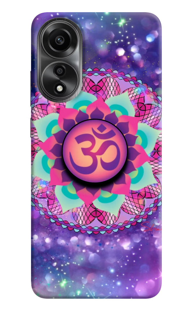 Om Purple Oppo A78 4G Pop Case