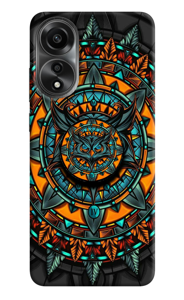 Angry Owl Oppo A78 4G Pop Case by Casekaro