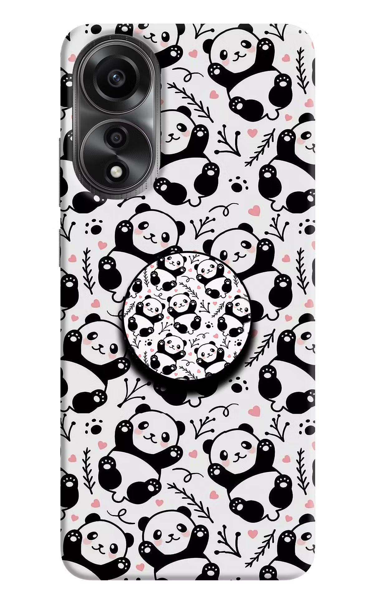 Cute Panda Oppo A78 4G Pop Case