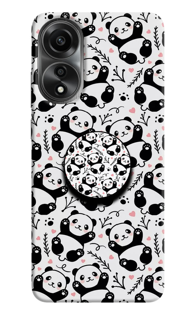 Cute Panda Oppo A78 4G Pop Case by Casekaro