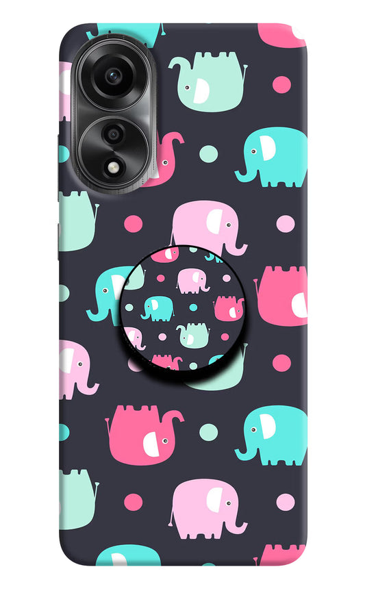 Baby Elephants Oppo A78 4G Pop Case