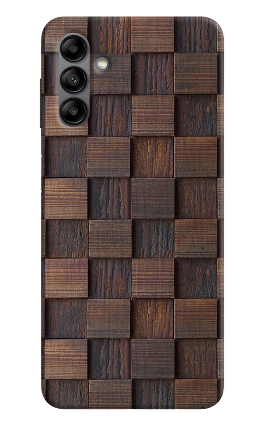 Wooden Cube Design Samsung A04s Back Cover