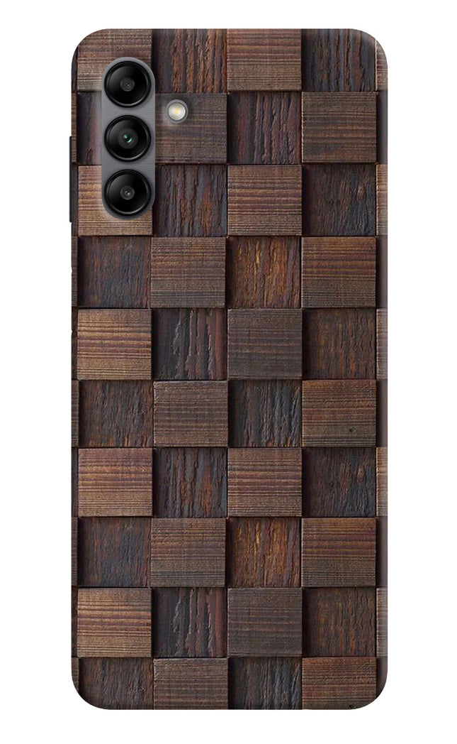 Wooden Cube Design Samsung A04s Back Cover